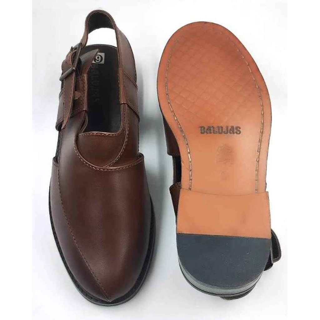 1082 : Balujas Tan Leather Peshawari