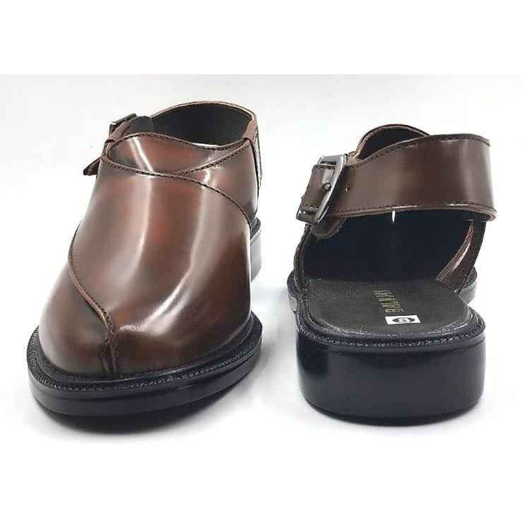 1091: Balujas Tan Leather Peshawari