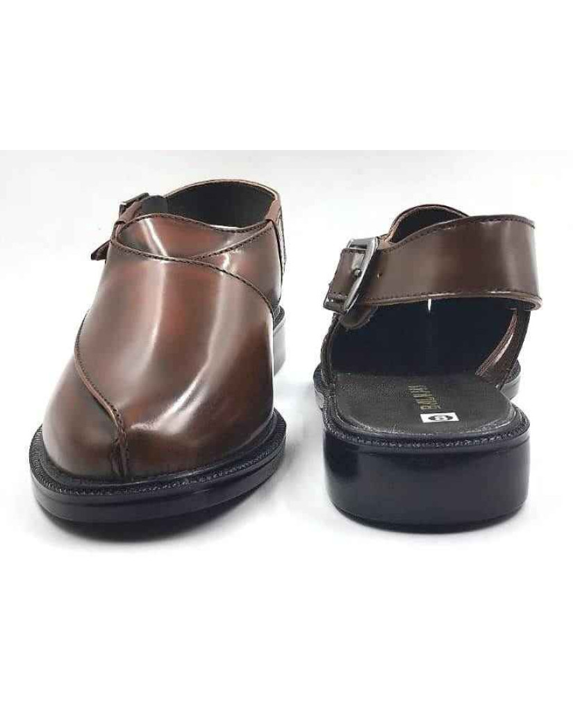 1091: Balujas Tan Leather Peshawari