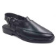 1092: Balujas Black Leather Peshawari