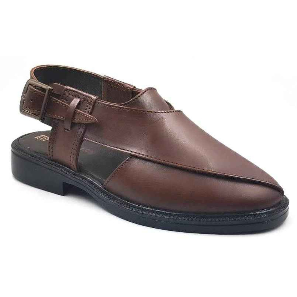 1092: Balujas Tan Leather Peshawari