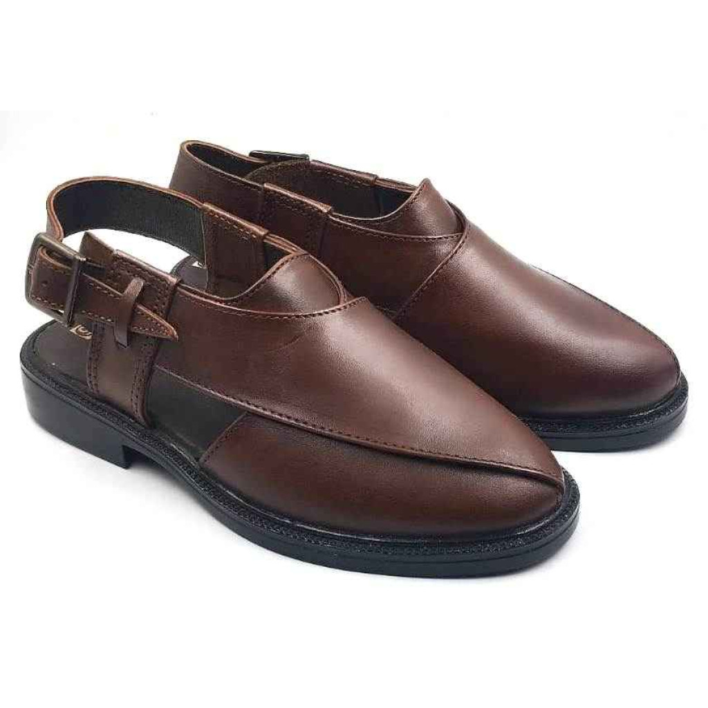 1092: Balujas Tan Leather Peshawari