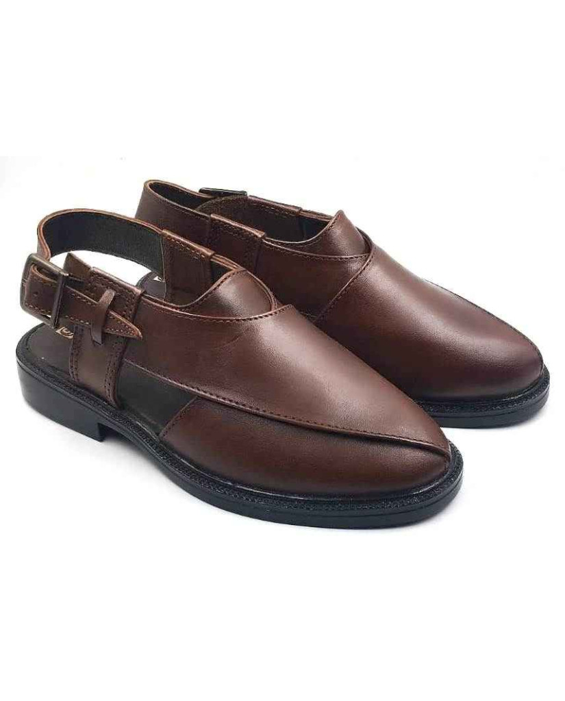 1092: Balujas Tan Leather Peshawari