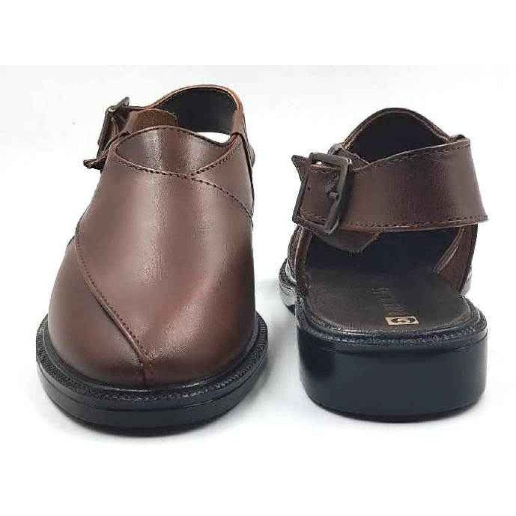 1092: Balujas Tan Leather Peshawari