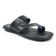 101 Balujas Men Black Slippers