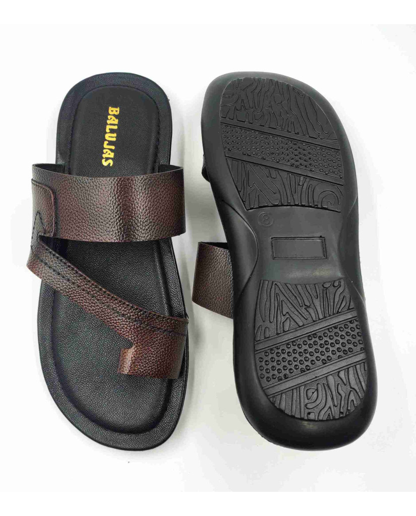 101 Balujas Men Brown Slippers