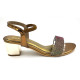 S46-115 : Balujas Antiq Block Heel Ladies Sandal