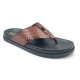 1302: Balujas Men Tan Comfort Slippers