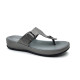 11382: Balujas Gunmetal Mid Heel Slipper 11382: Balujas Gunmetal Mid Heel Slipper