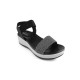 10998: Balujas Women's Black Sandal 