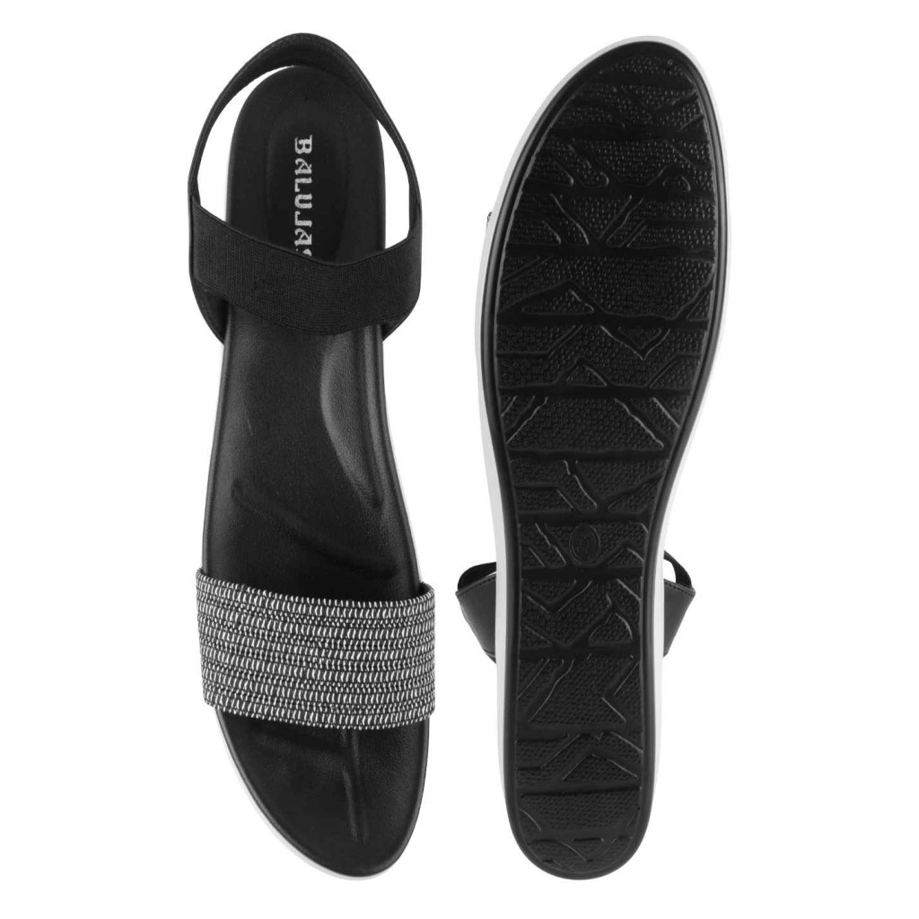 10998: Balujas Women's Black Sandal 