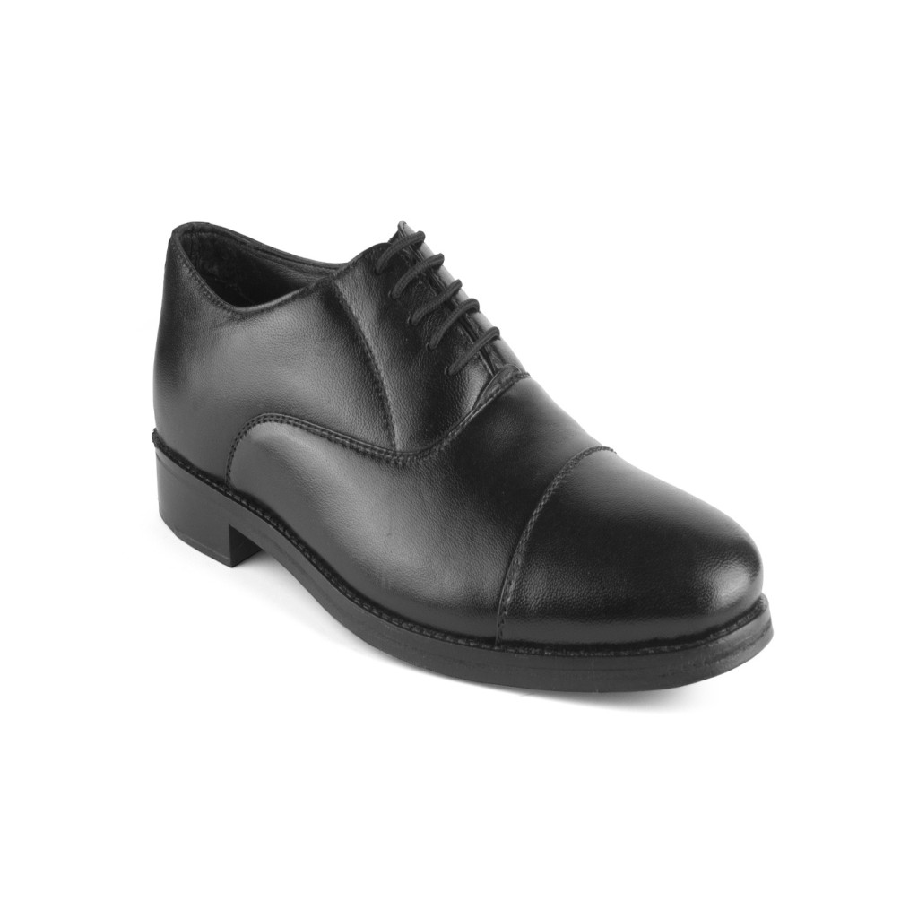 1081 Balujas Men Black Oxford Shoes