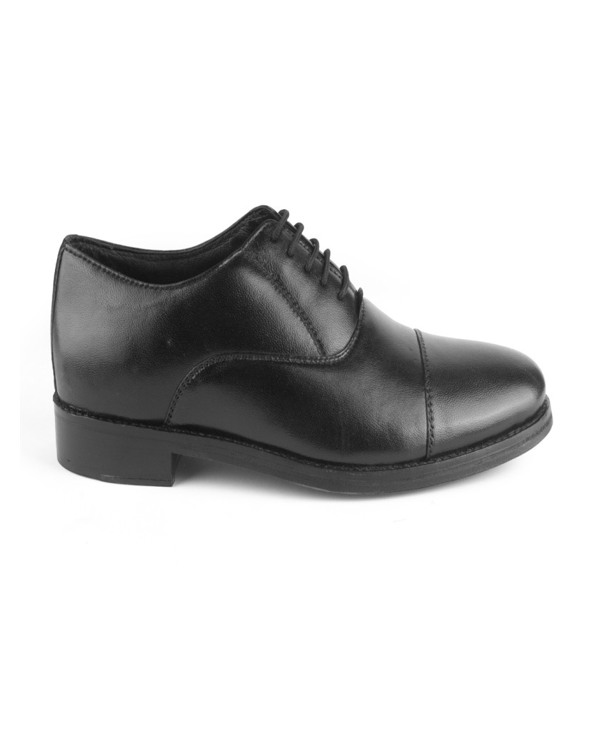 1081 Balujas Men Black Oxford Shoes