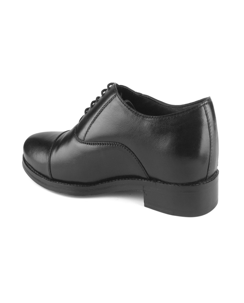 1081 Balujas Men Black Oxford Shoes