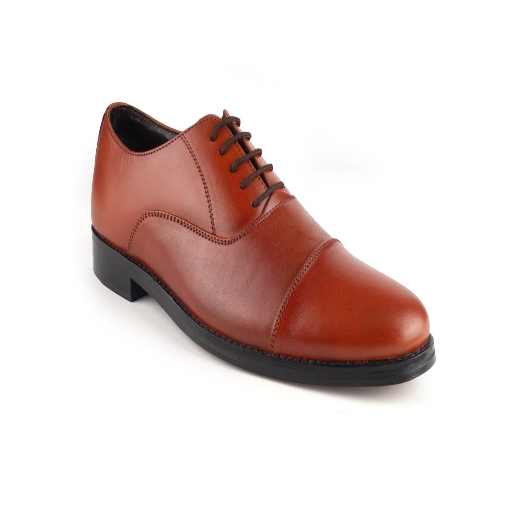 1081 Balujas Men Tan Oxford Shoes