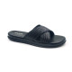 SW-01: Balujas Black Flat Slipper
