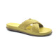 SW-01: Balujas Mustard Flat Slipper