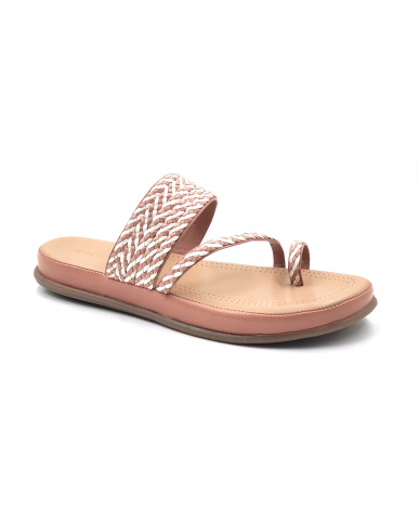 SW-04: Balujas Peach Flat Slipper