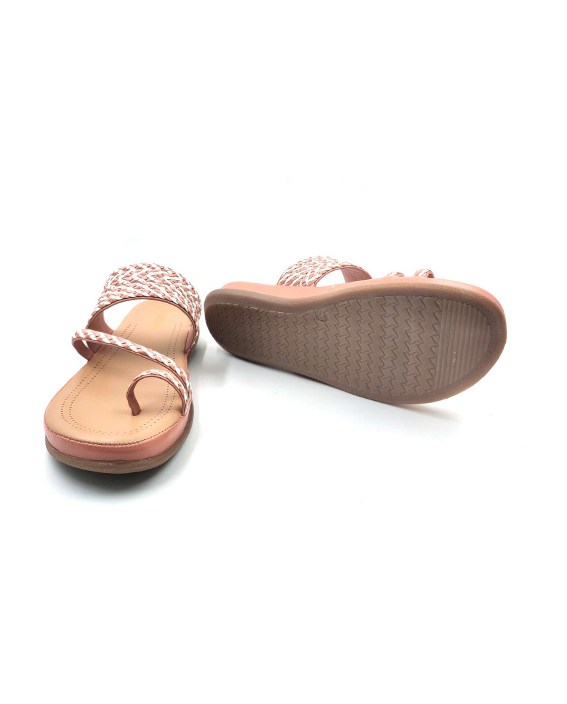 SW-04: Balujas Peach Flat Slipper