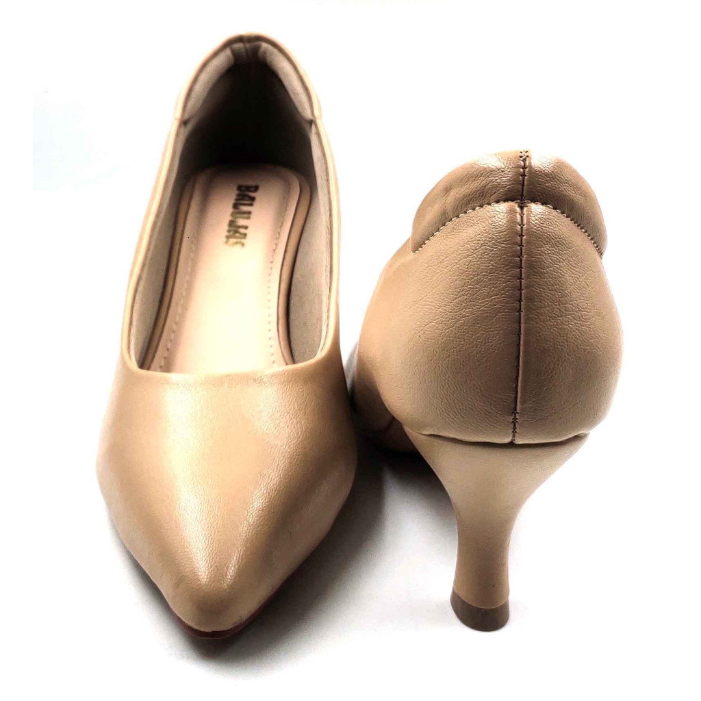AR0002: Balujas Beige Kitten Heel 