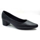 RF01-2681: Balujas Black Block Heel Pumps 