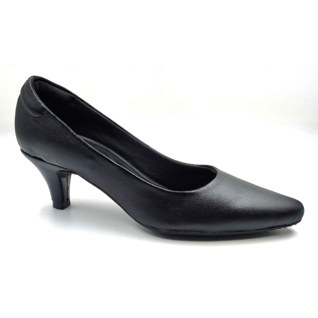 RF02-2421: Balujas Black Kitten Heel 