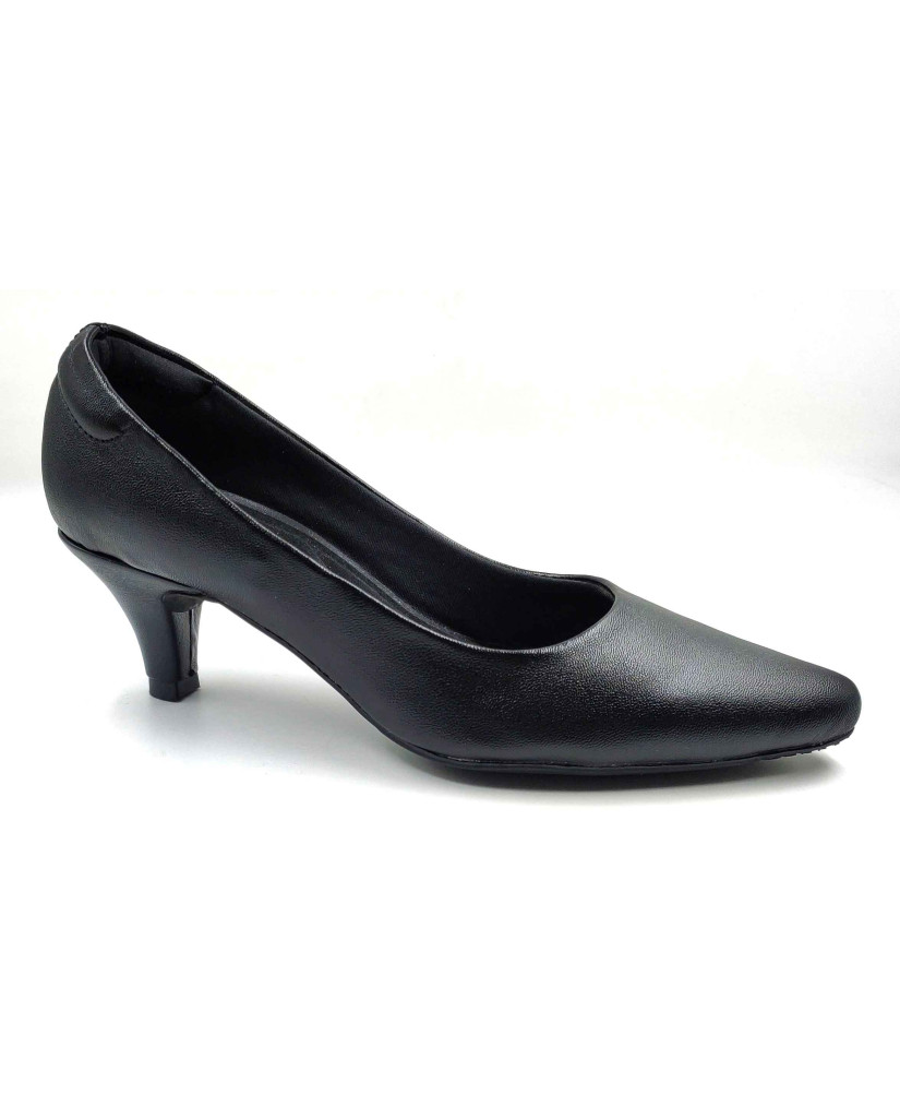RF02-2421: Balujas Black Kitten Heel 