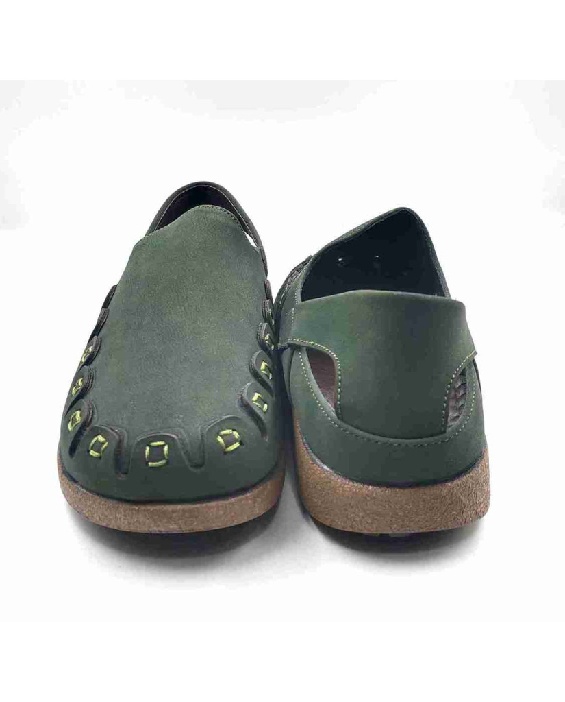 5557:Balujas Men's Green Shoes