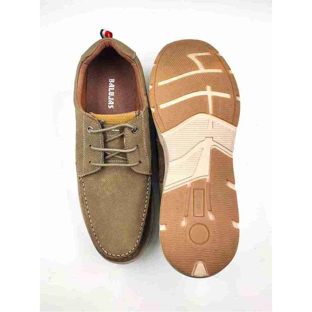BTH-02:Balujas Men's Olive Shoes