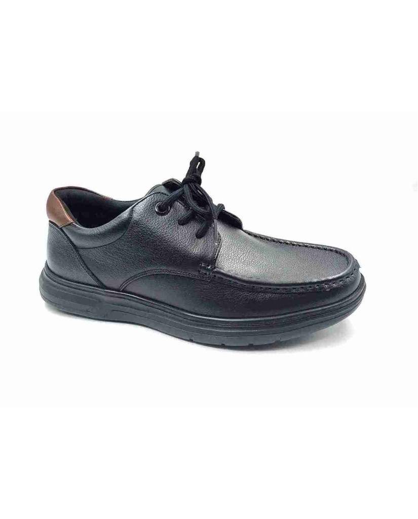 SP-07:Balujas Men's Black Shoes