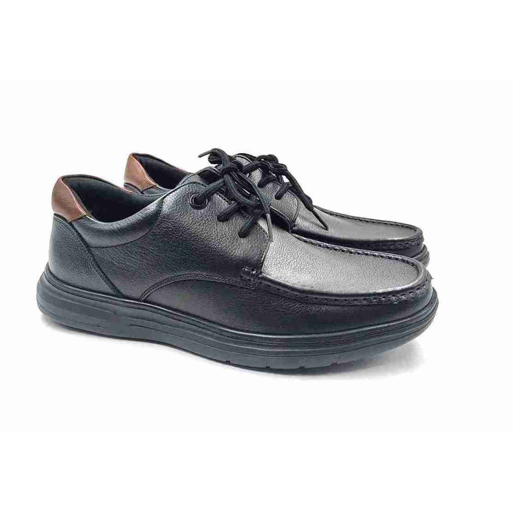 SP-07:Balujas Men's Black Shoes