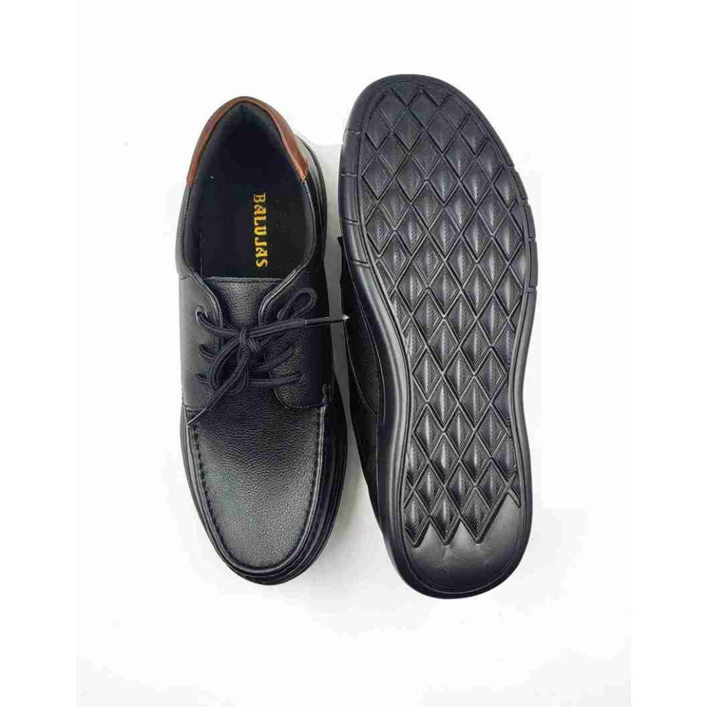 SP-07:Balujas Men's Black Shoes
