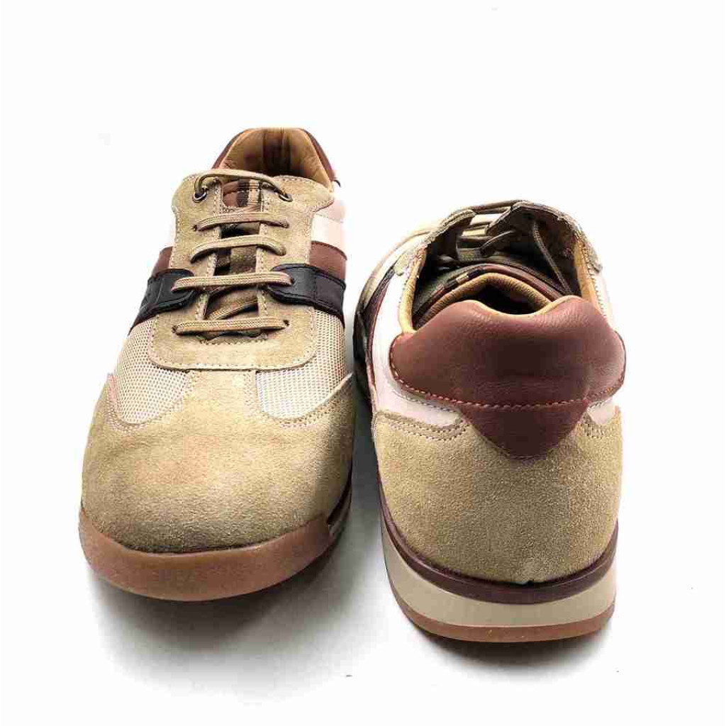 VERONA-02:Balujas Beige/Tan Casual Sneakers