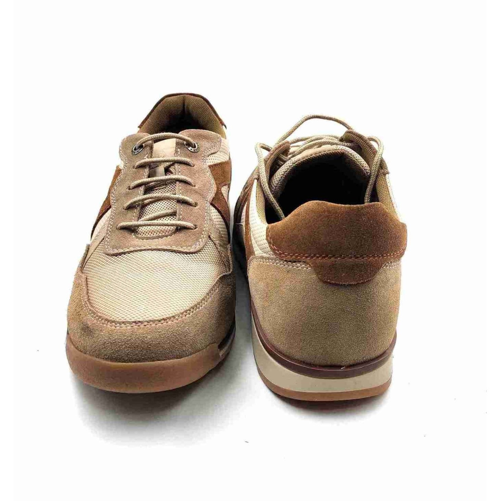 VERONA-03:Balujas Beige/Tan Casual Sneakers
