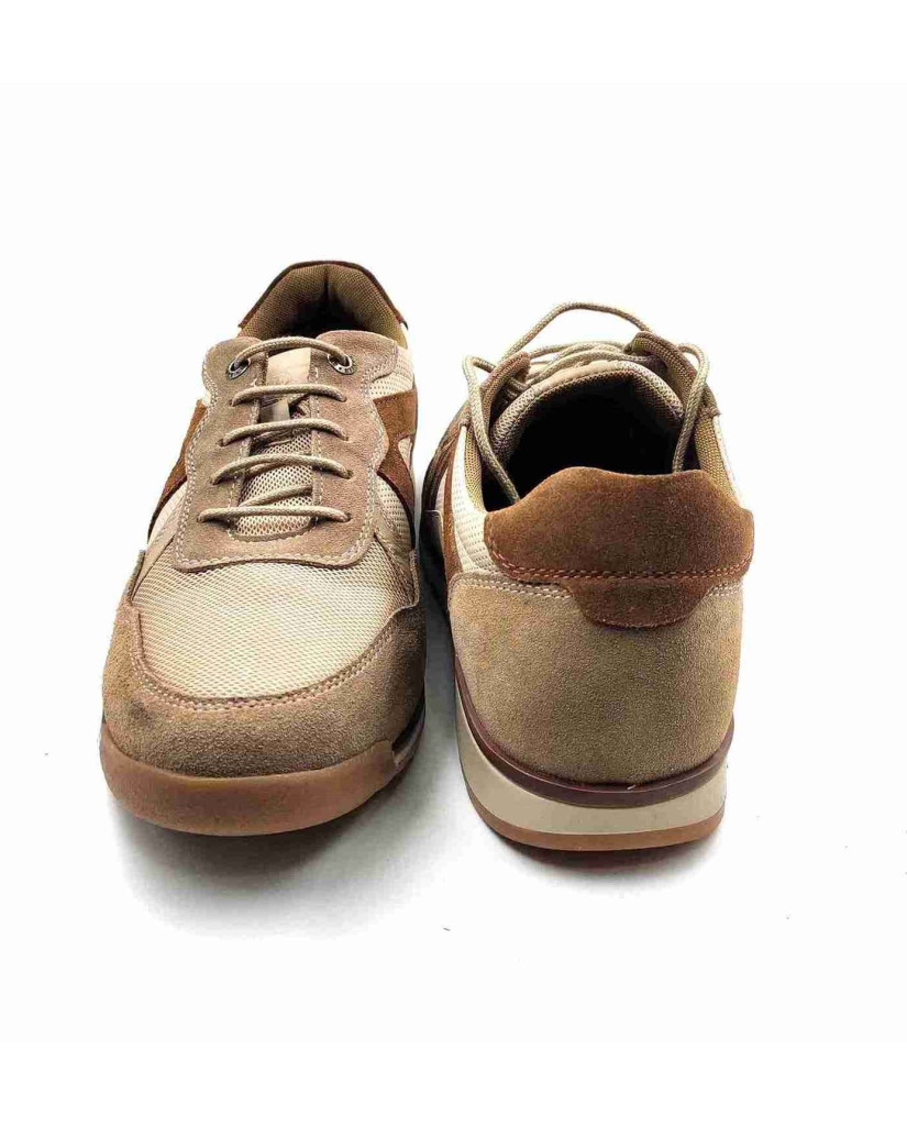 VERONA-03:Balujas Beige/Tan Casual Sneakers