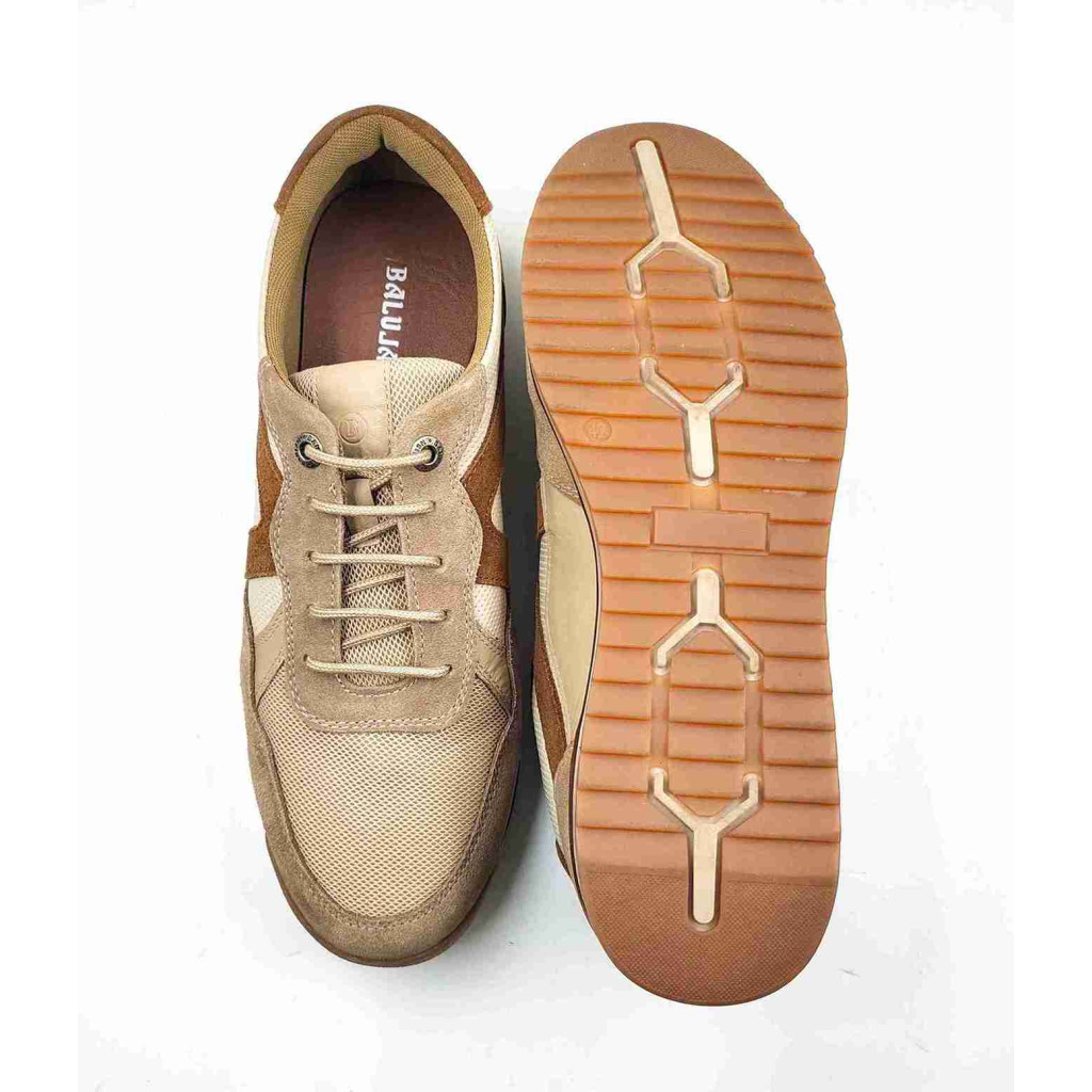VERONA-03:Balujas Beige/Tan Casual Sneakers