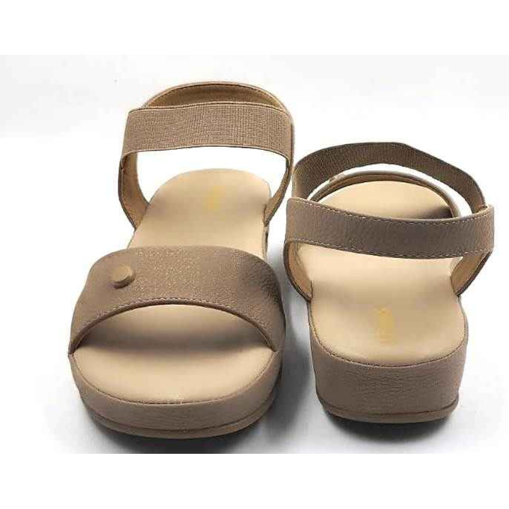 10861 : Balujas Ladies Beige Wedge Heel Sandal