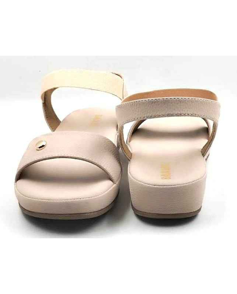 10861 : Balujas Ladies Peach Wedge Heel Sandal