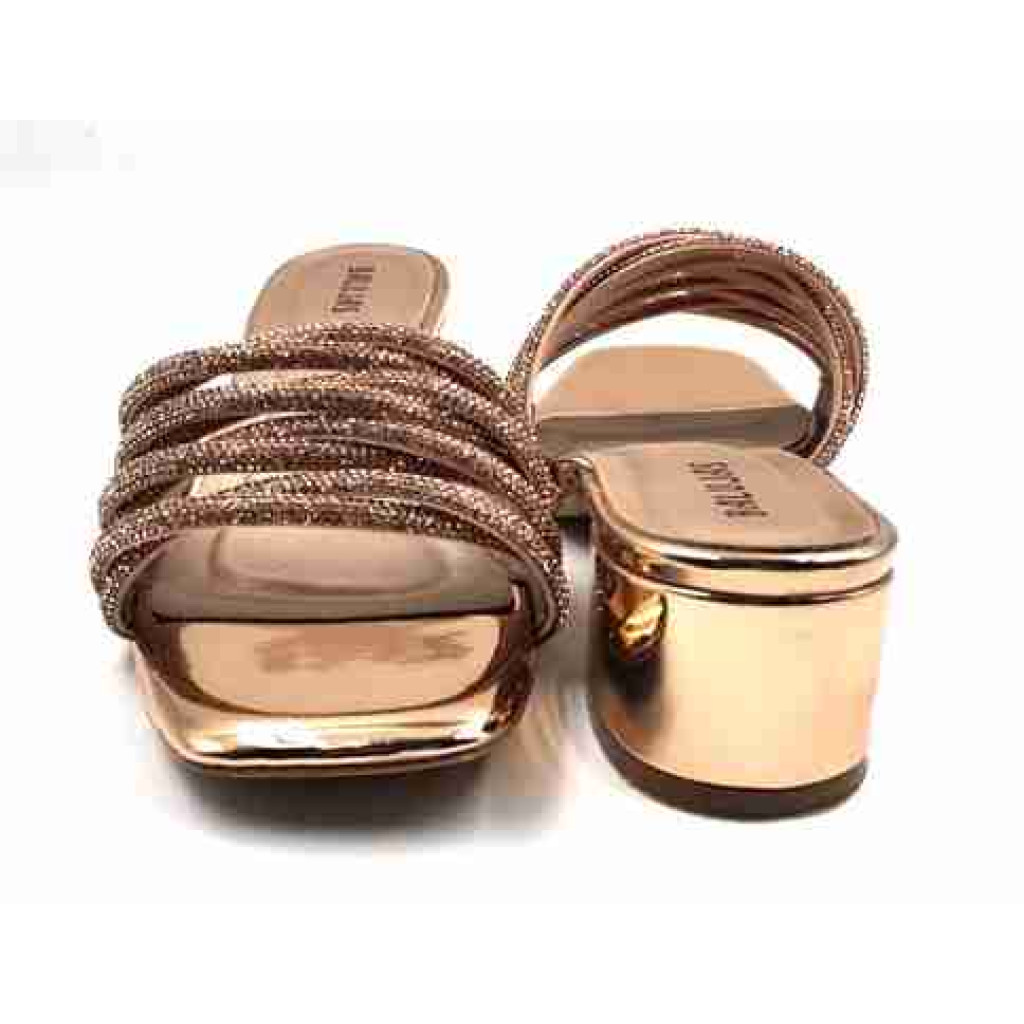 3338: Balujas Sultan Block Heel Party Slides