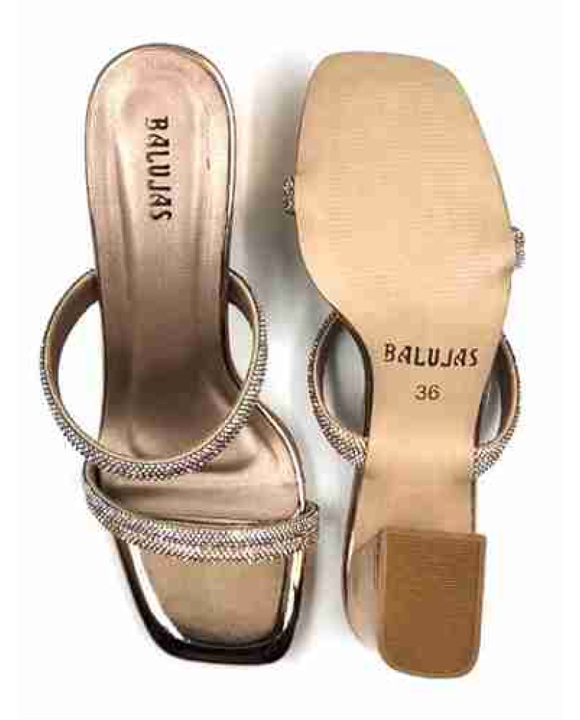 K-321: Balujas Sultan Block Heel Slip-on 