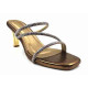 R-304: Balujas Antic Heel Crystal Strap Sandals
