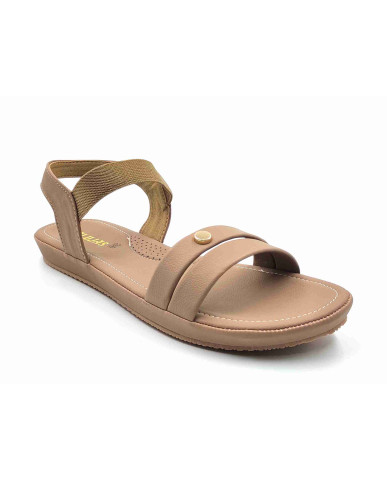 10-371:Balujas Flat Chiku Ladies Sandal