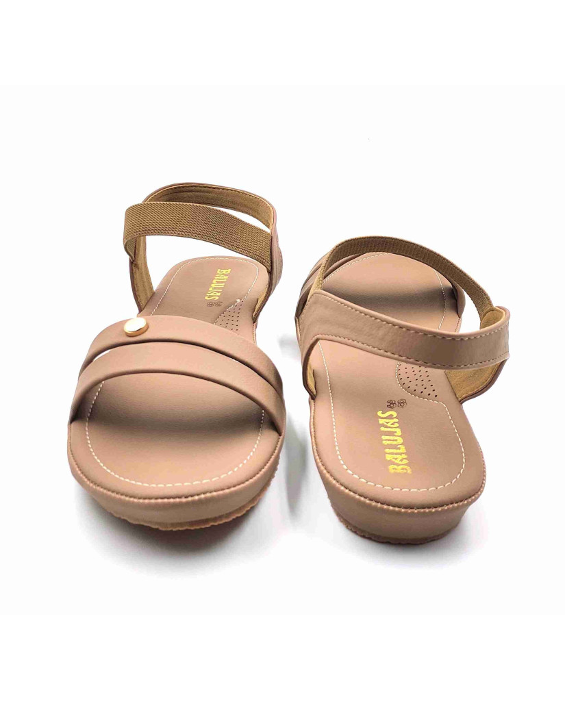 10-371:Balujas Flat Chiku Ladies Sandal