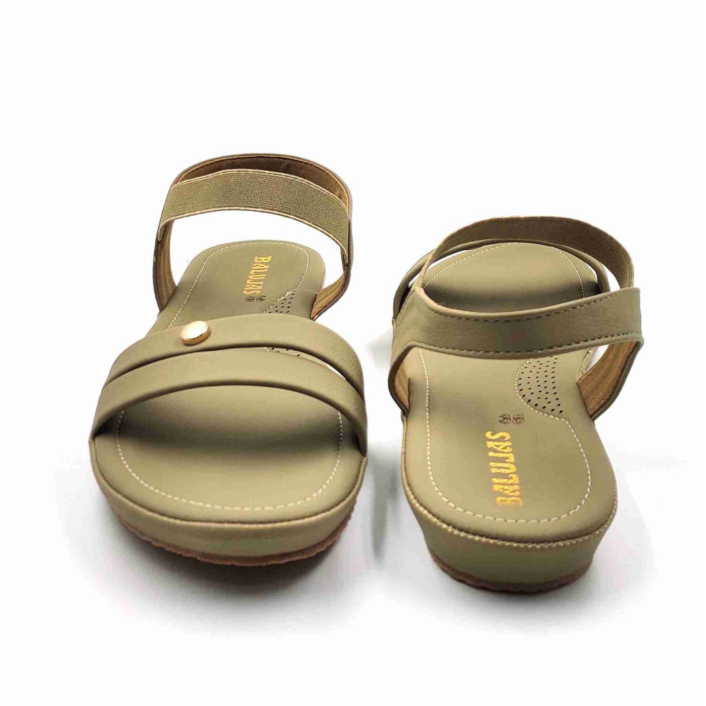 10-371:Balujas Flat Mahandi Ladies Sandal 10-371:Balujas Flat Mahandi Ladies Sandal
