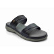 15066 Balujas Black flat Ladies Slippers