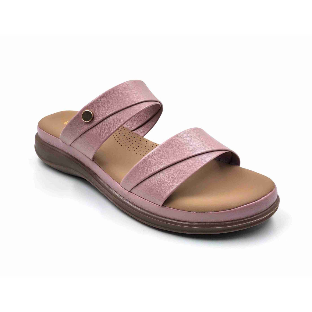 15066 Balujas L.Pink flat Ladies Slippers