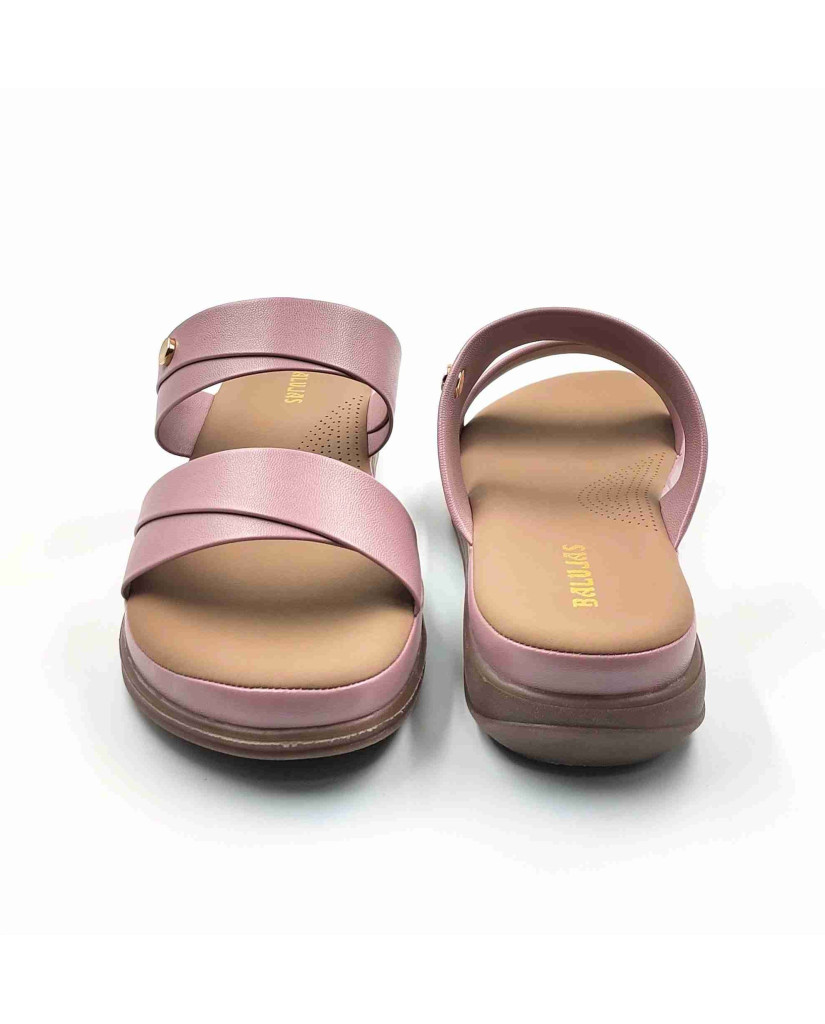 15066 Balujas L.Pink flat Ladies Slippers