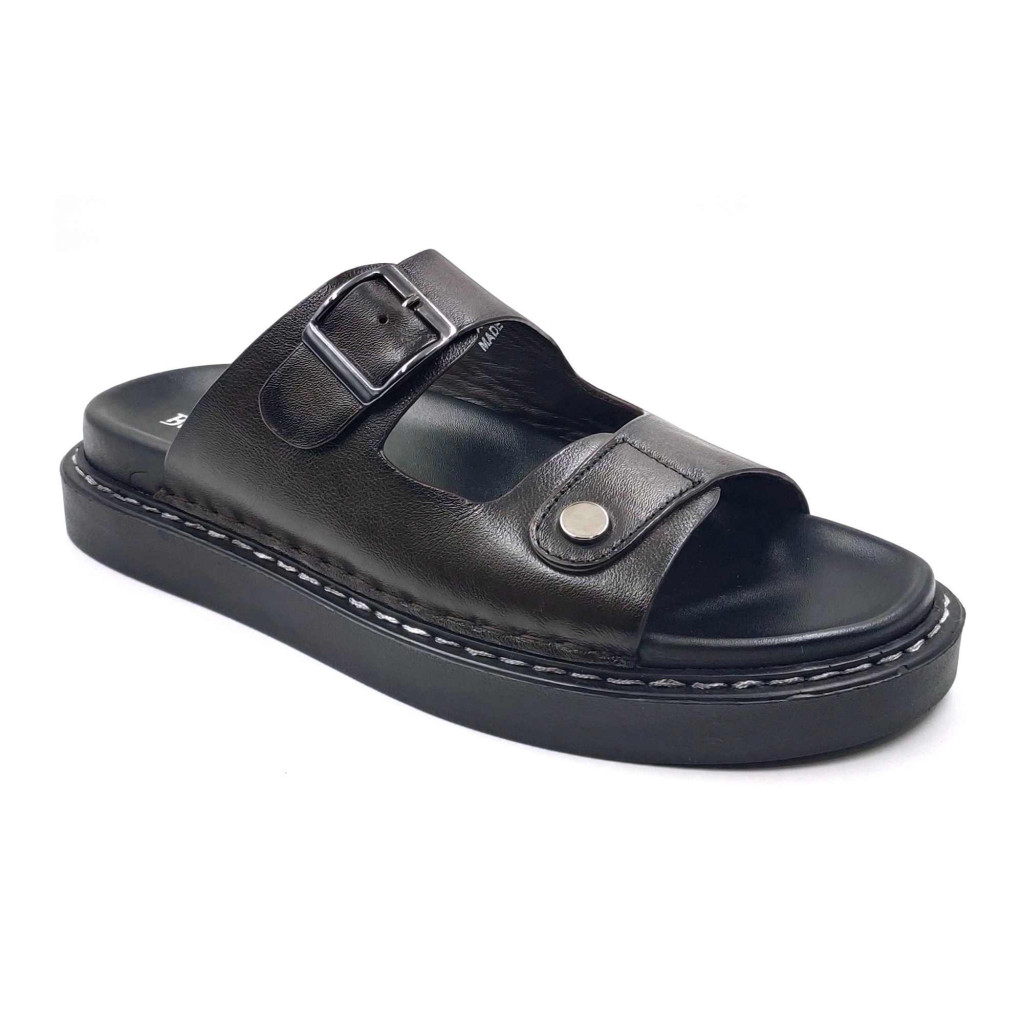 1902 Balujas Men Brown Slippers