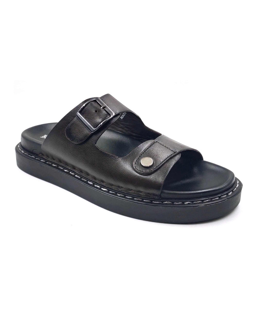 1902 Balujas Men Brown Slippers