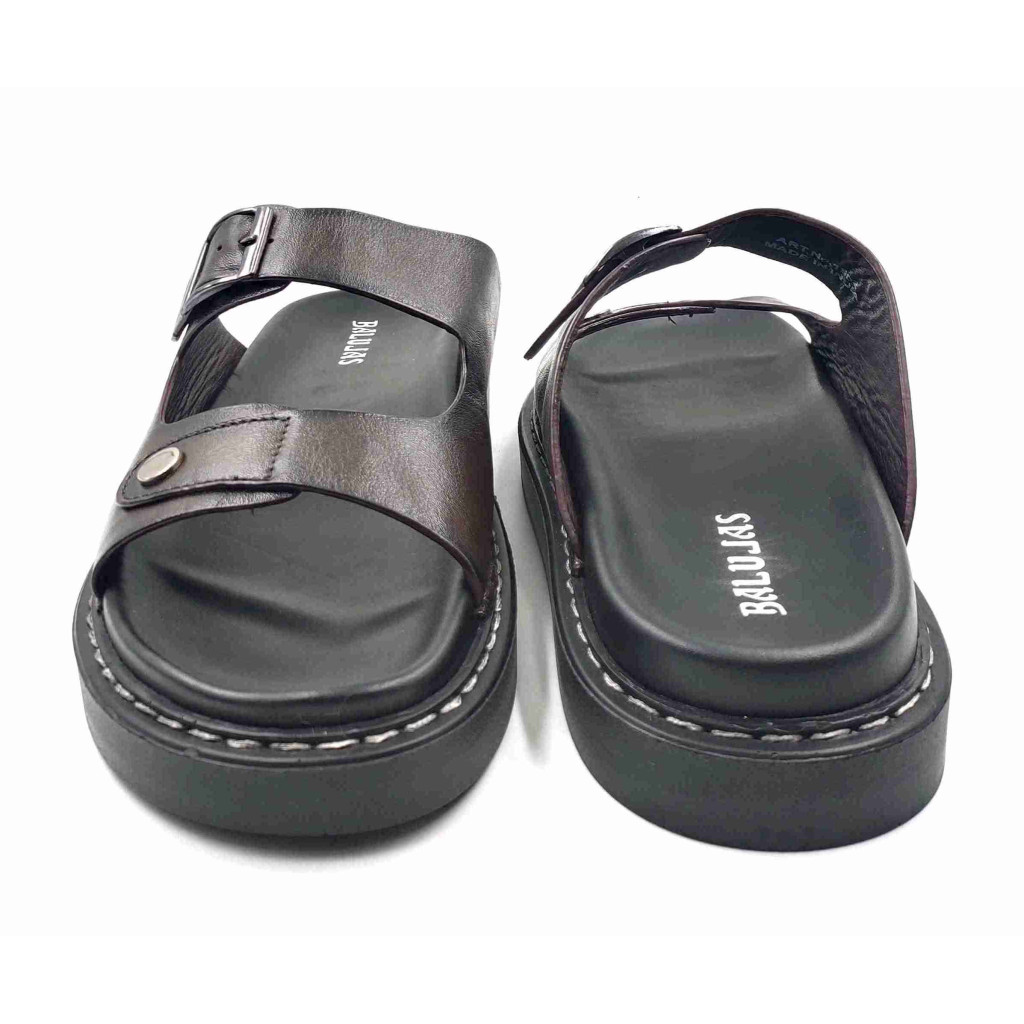 1902 Balujas Men Brown Slippers